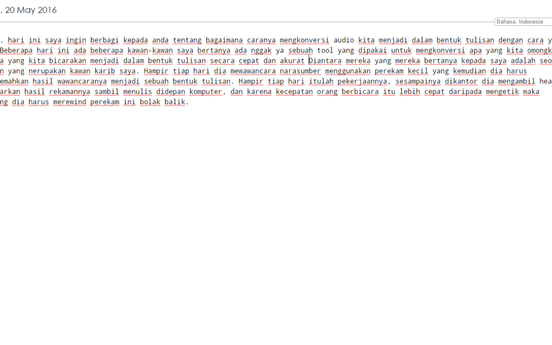 Cara Mengkonversi Audio menjadi Tulisan dengan Cepat (Speech To Text)