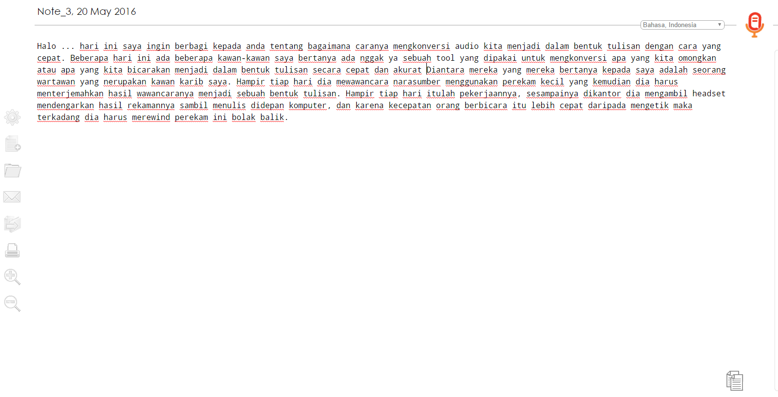 Cara Mengkonversi Audio menjadi Tulisan dengan Cepat (Speech To Text)