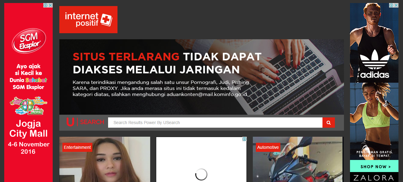 PortalPiyungan.com termasuk 11 Situs yang diblokir karena SARA